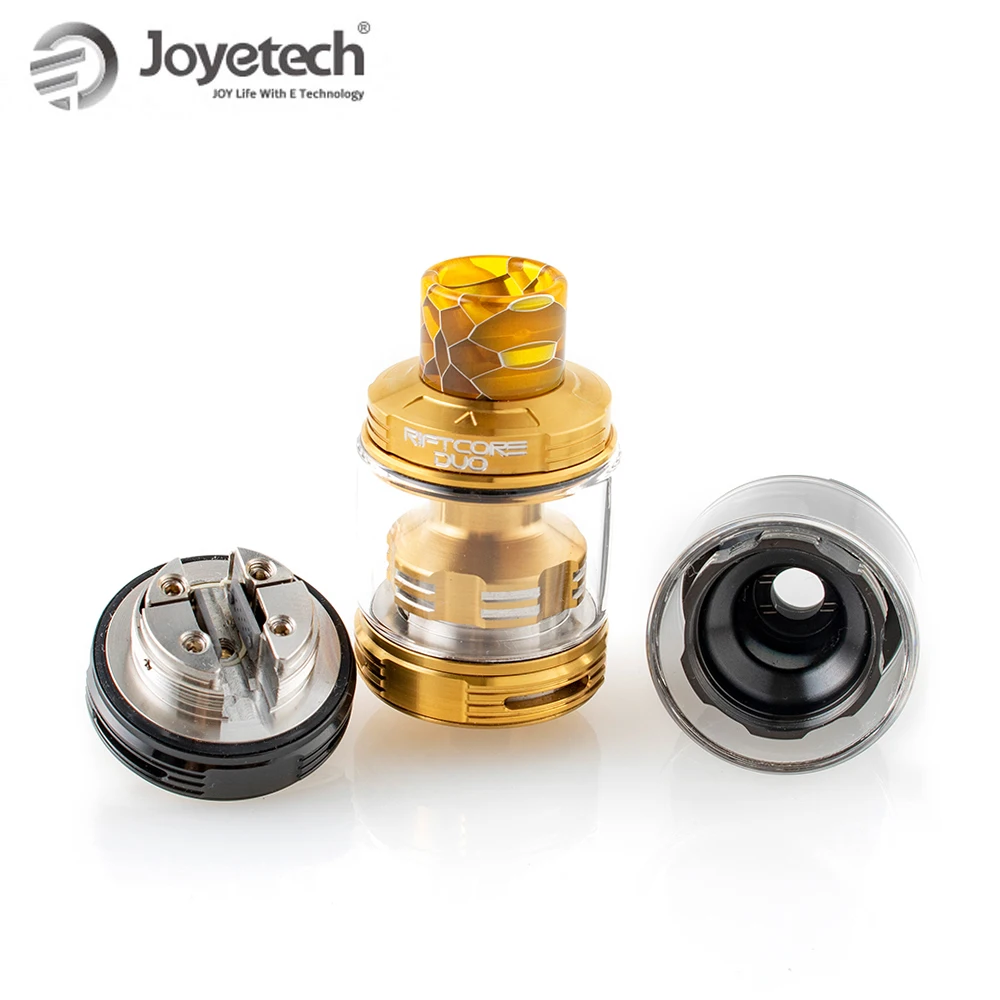 In stock! Original Joyetech RIFTCORE DUO Atomizer Coilless System RFC heater 3.5ml Tank Electronic Cigarette Atomizer New Hot! In stock! Original Joyetech RIFTCORE DUO Atomizer Coilless System RFC heater 3.5ml Tank Electronic Cigarette Atomizer New Hot!