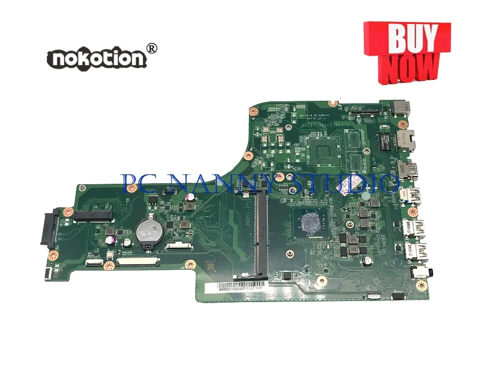 

PCNANNY for ACER ASPIRE ES1-711 SERIES MOTHERBOARD NB.MS211.002 NBMS211002 NBMS211001 DA0ZYLMB6C0 DDR3 tested