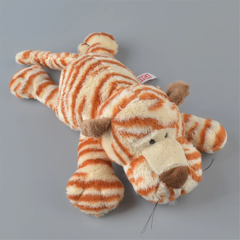 25cm Tiger Stuffed Plush Toy, Baby Kids Doll Gift Free Shipping Stuffed & Plush Animals