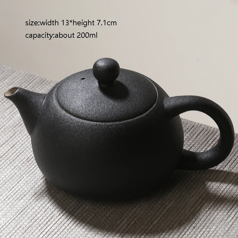 Керамический чайник в японском стиле, винтажная чайная посуда, аксессуары, белая свеча, Нагреватель Пуэр Улун, подставка для чайника - Цвет: D