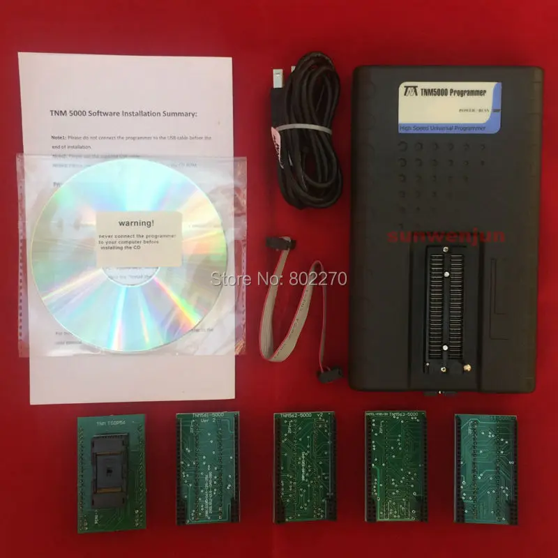 imágenes para TNM5000 Universal Programador NAND flash/EEPROM/MCU/PLD/CPLD/FPGA + TSOP56 adaptador set imágenes para TNM5000 Universal Programador NAND flash/EEPROM/MCU/PLD/CPLD/FPGA + TSOP56 adaptador set