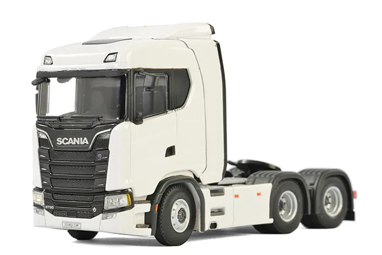 Коллекционная модель из сплава, подарок WSI 1:50 Scania нормальная CS20N 6x2 тег ось для трактора, прицепа, грузовика литая игрушка модель для украшения