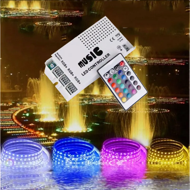 

Wireless Control 12V LED Color Changing Marine Party Boat Boating Yacht Light Bulb Beats Swimming Pool Tank Fish To Music