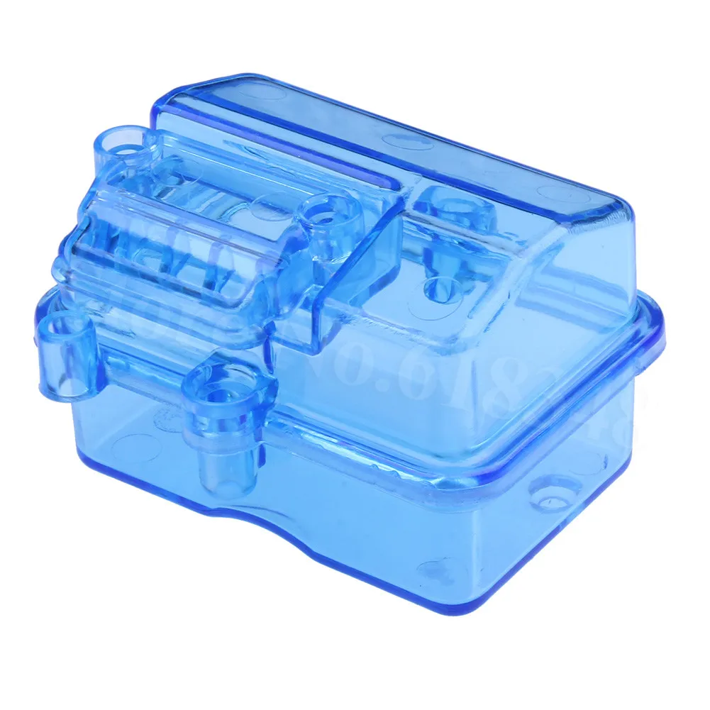 

RC Waterproof Receiver Box For Traxxas TRX4 Slash Scale Remote Control Crawler Truck Parts Transparent Blue