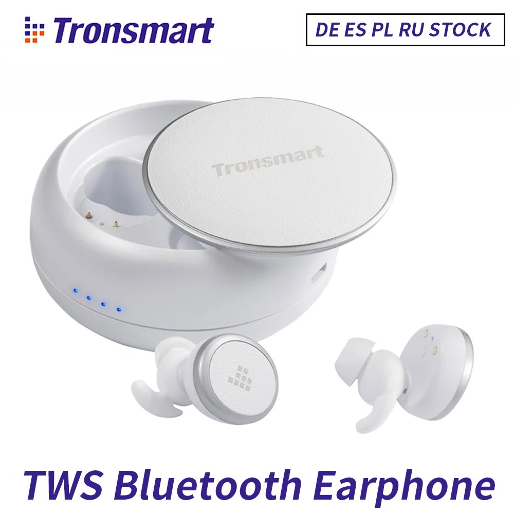1811.66 руб. 53% СКИДКА|Tronsmart Spunky TWS двойные беспроводные наушники Bluetooth 5,0 гарнитура спортивные Eurbuds IPX5 водонепроницаемые с микрофоном для iOS Android телефона-in Наушники и гарнитуры from Бытовая электроника on Aliexpress.com | Alibaba Group