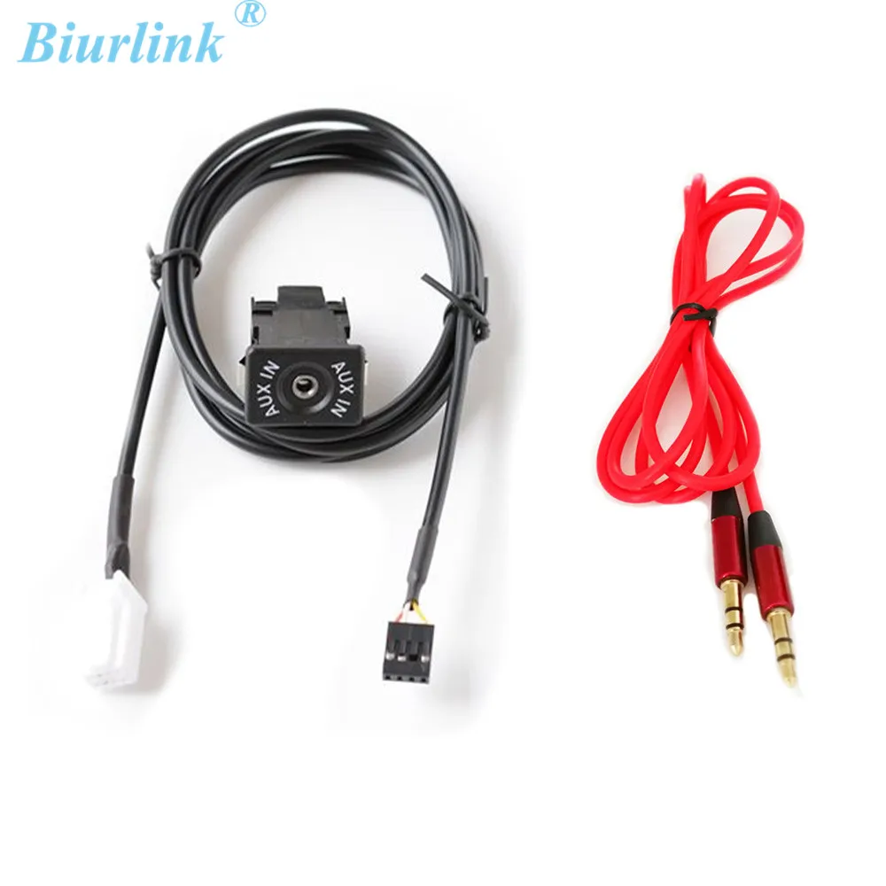 Biurlink автомобиля радио аксессуары DIY AUX кабель переходник для набора 8 Pin