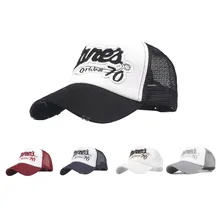 Мужская и женская мужская шапка с вышивкой, модная дышащая бейсбольная кепка, Спортивная Кепка