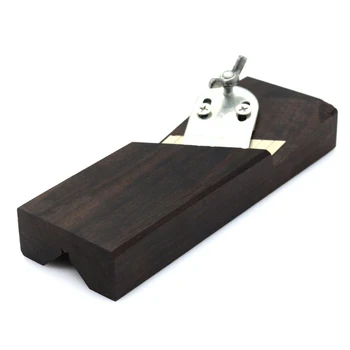 

Wood Chamfer Plane 45 Degree Ebony Block Plane with Blades Hand Planer Tool for Carpenter ALI88
