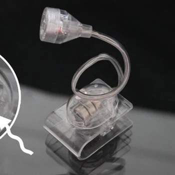 

Mini Portable Led Book Clip Lamp For Laptop Pc Music Stand Light Flexible Lamp Random Color