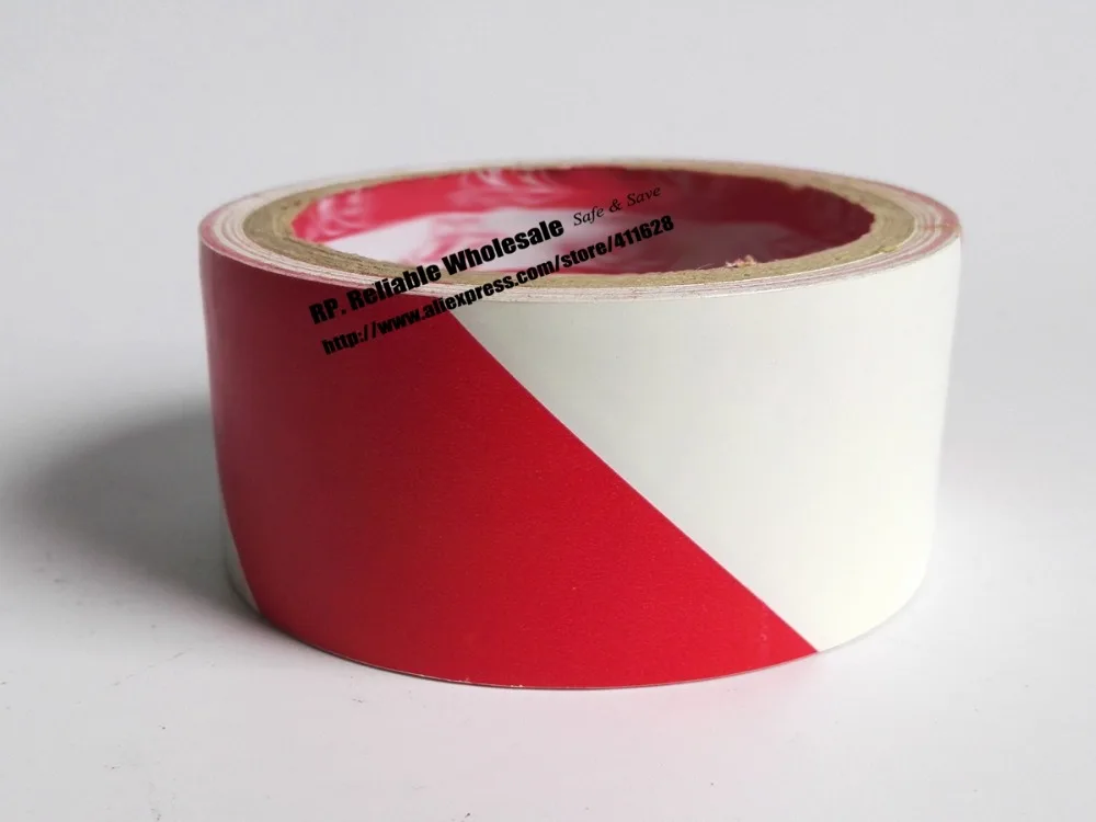 1x 45mm*18 meters Adhesive Floor Warning Tape /Work Area Caution Tape