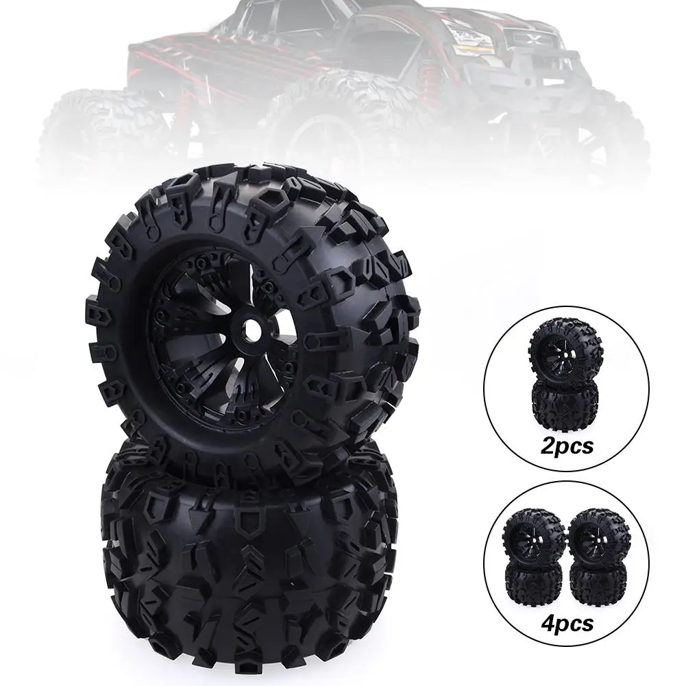 17 мм шестигранный колеса & 170 покрышки для RC 1/8 Monster Truck HPI Savage FLUX безколлекторная