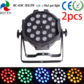 

18x15w rgbwa led par light 5in1 dj disco party led par cans zoom lights