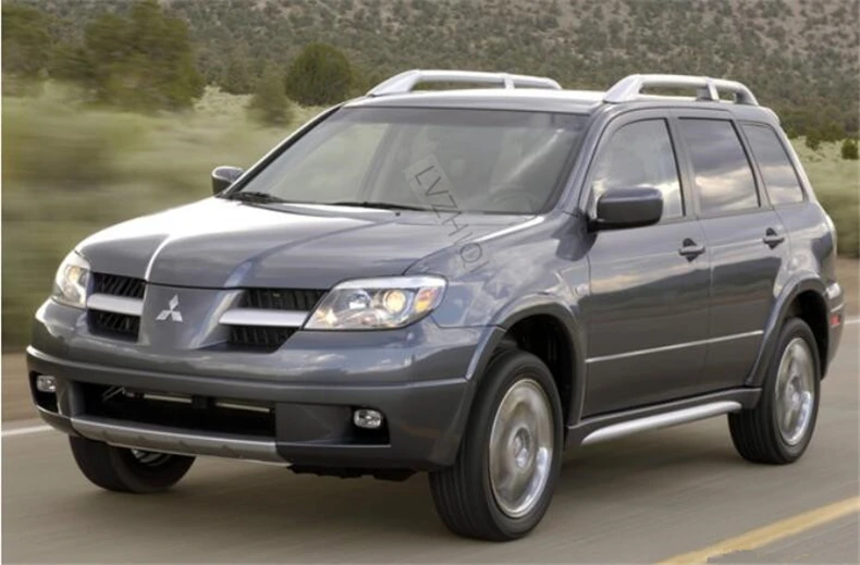 Для Mitsubishi Outlander 2004 2005 2006 защитный чехол на задний багажник, высокое качество, черный, бежевый цвет, автомобильные аксессуары
