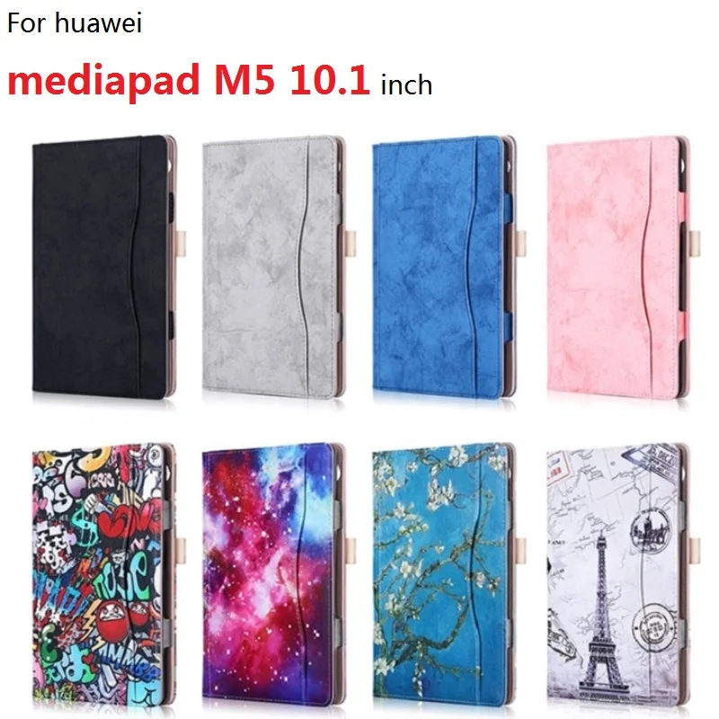 

For huawei mediapad M5 10.1" Handheld Tablet Computer Cover case protective cover tablet leather all-inclusive protective shell