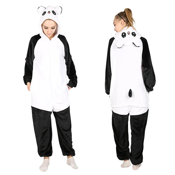 panda kigurumi pajamas