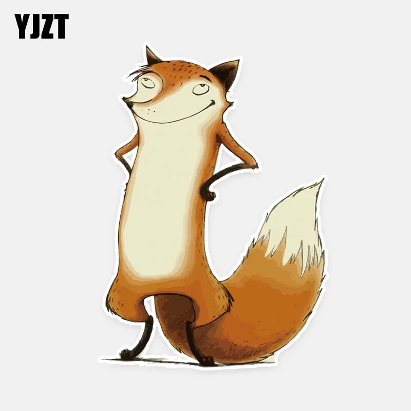 YJZT 10CM*14.5CM Proud Animal Car-styling PVC Decal Car Sticker Graphical Decoration 5-0919 | Автомобили и мотоциклы