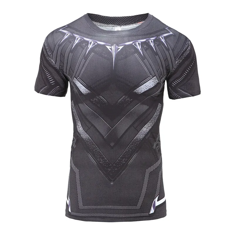 

Compression t Shirt short Sleeve 3D Printed T-shirts Men 2017 Summer Fitness Male Quick Dry Bodybuilding Crossfit Tops
