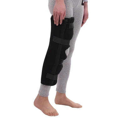 Knee Brace Support Pad Patella Knee Fixing Orthopedic Leg Posture Corrector Fractures Splint Guard Knee Support For Arthritis