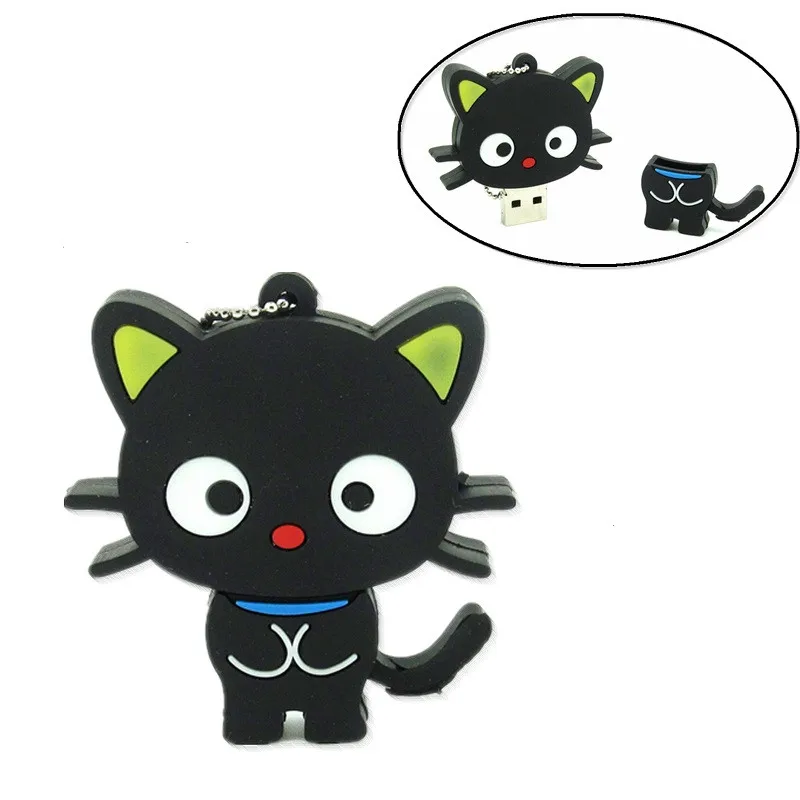 Usb флеш накопитель с милым мультяшным котом 64/32/16/8/4 ГБ|USB флэш-накопители| |