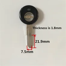 С канавкой справа C104 заготовка для ключа 1,8 мм толщина болванки ключей [18 шт]