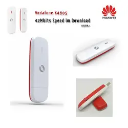 SIM Бесплатная Vodafone k4605 мобильного широкополосного доступа Dongle 42 Мбит/с DC-HSPA + quadband 3G