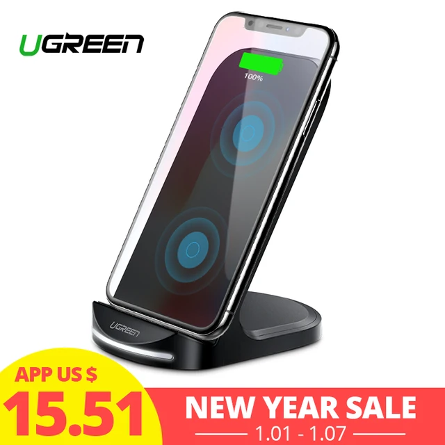 Best Offers Ugreen Qi Wireless Charger for iPhone X XS XR 8 Samsung S9 S8 10W Fast Wireless Charging Dock Station for Xiaomi Phone Charger Best Offers Ugreen Qi Wireless Charger for iPhone X XS XR 8 Samsung S9 S8 10W Fast Wireless Charging Dock Station for Xiaomi Phone Charger