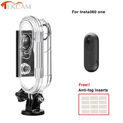 Tekcam водостойкий Чехол для Insta360 One Water resistance Full Cover защитный чехол для Insta 360 One VR Sport camera