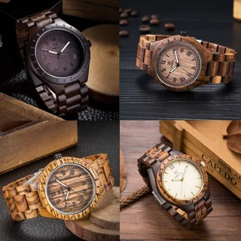 

Brand Analog Luxury Wood Watch for Men Momen Newest Quartz Watch Maple Walnut Wooden Wrist Watch for Girls Orologi Fashion Reloj