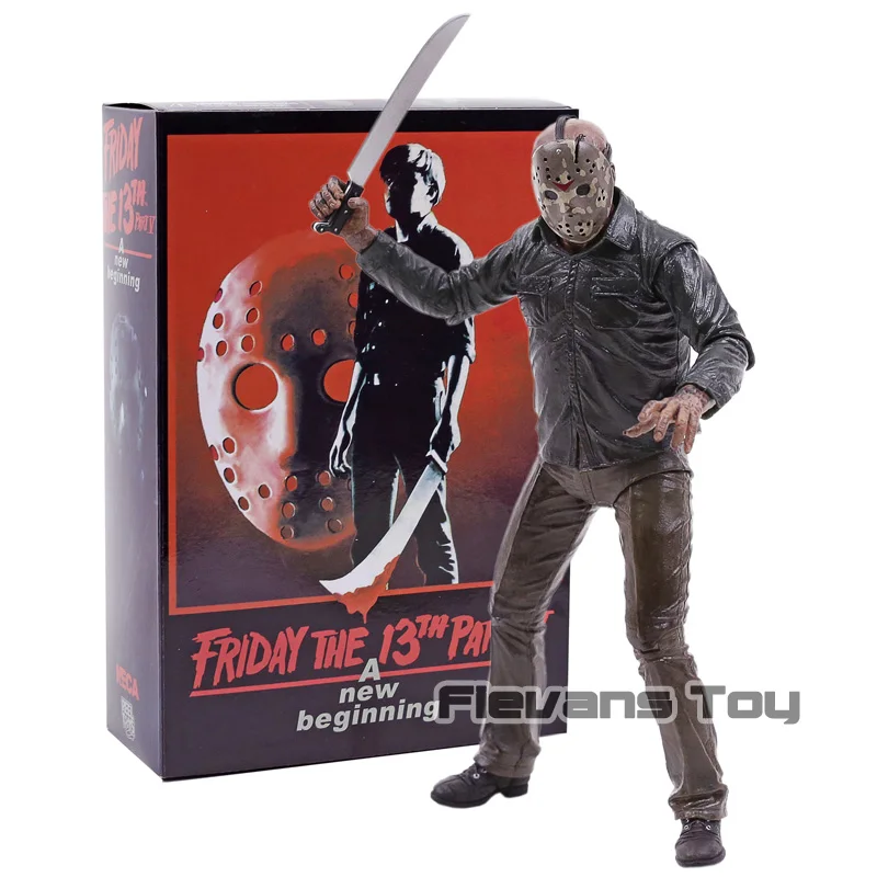 

Friday The 13th Part V Jason Voorhees A New Beginning PVC Action Figure Toy Collection Movable Model