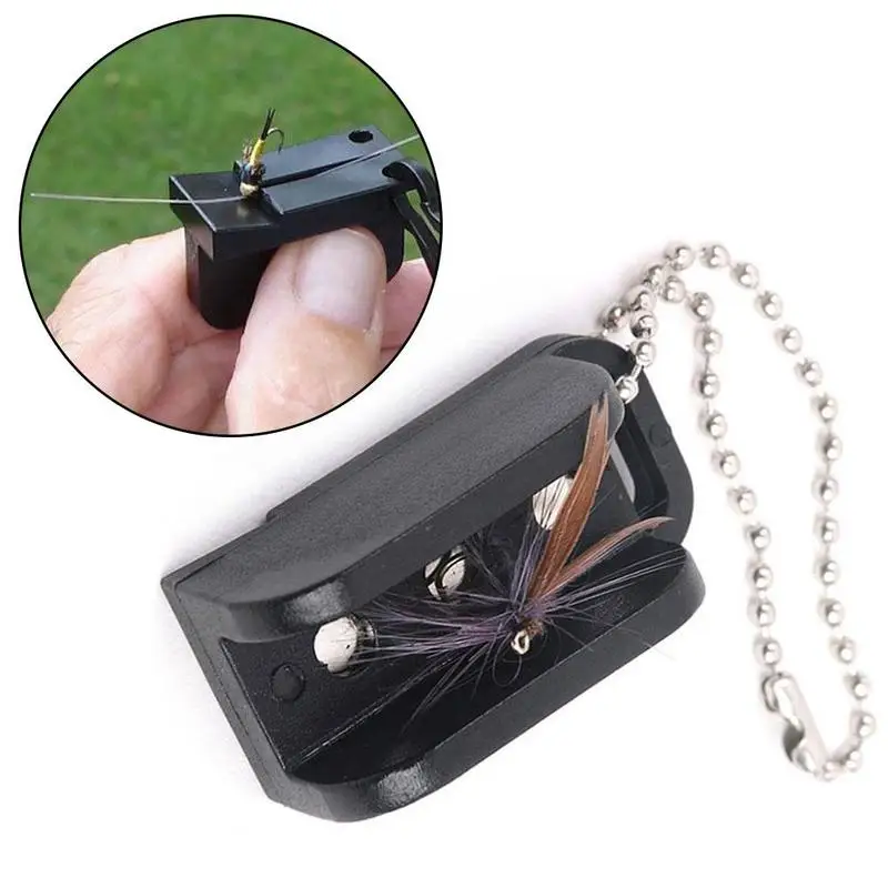 

1 Pcs Magnetic Tippet Threader Fishhook Threader Gear Fly Fishing Accessories Fly Fishing Anglers Vest Pack Tool