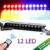 Castaleca Auto Lampeggiante Dello Stroboscopio 12 LED Parabrezza Spia di controllo Senza Fili Camion bar Luce Di Emergenza Beacon Segnale di lampada