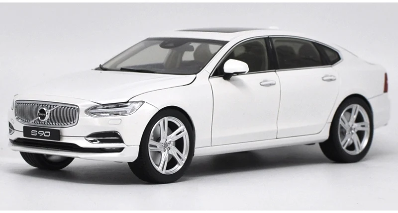 1/18 Volvo S90 T5 литая под давлением Металлическая Модель автомобиля игрушки для детей рождественские подарки коллекция игрушек оригинальная коробка