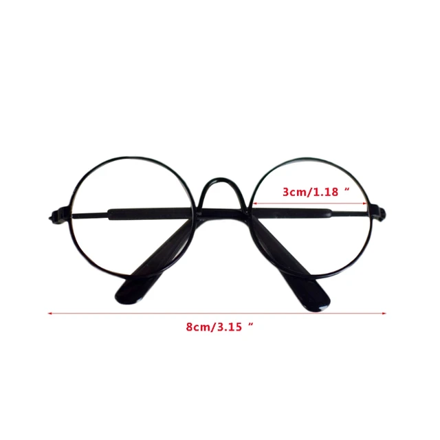 Doll Toy Cool Sunglasses For BJD Blyth American Grils Glasses Pet Toy Photo Prop Pet Glasses Toy Doll Sunglasses 6