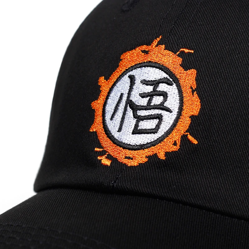 Новинка, высокое качество, аниме Dragon Ball Z/Dragonball Goku dad Hat для мужчин и женщин, регулируемая хип-хоп хлопковая бейсболка