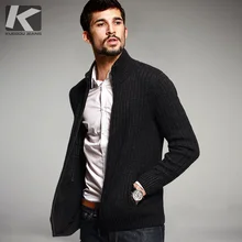 Fashion Autumn Mens Sweaters Male Winter Cardigan Man’s Black Knitwear Slim Fit Zipper Brand Clothing SweaterCoats