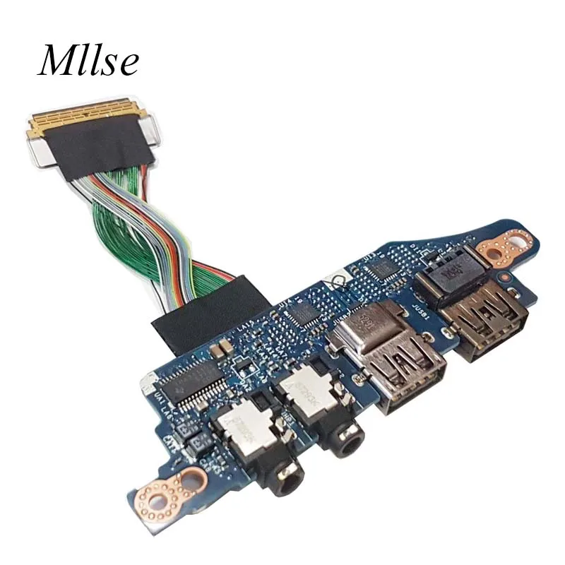 Free Shipping 0T981T FOR DELL FOR Alienware 17 R3 USB Audio Port IO Board+CABLE CHB02 AAP20 LS-B758P T981T