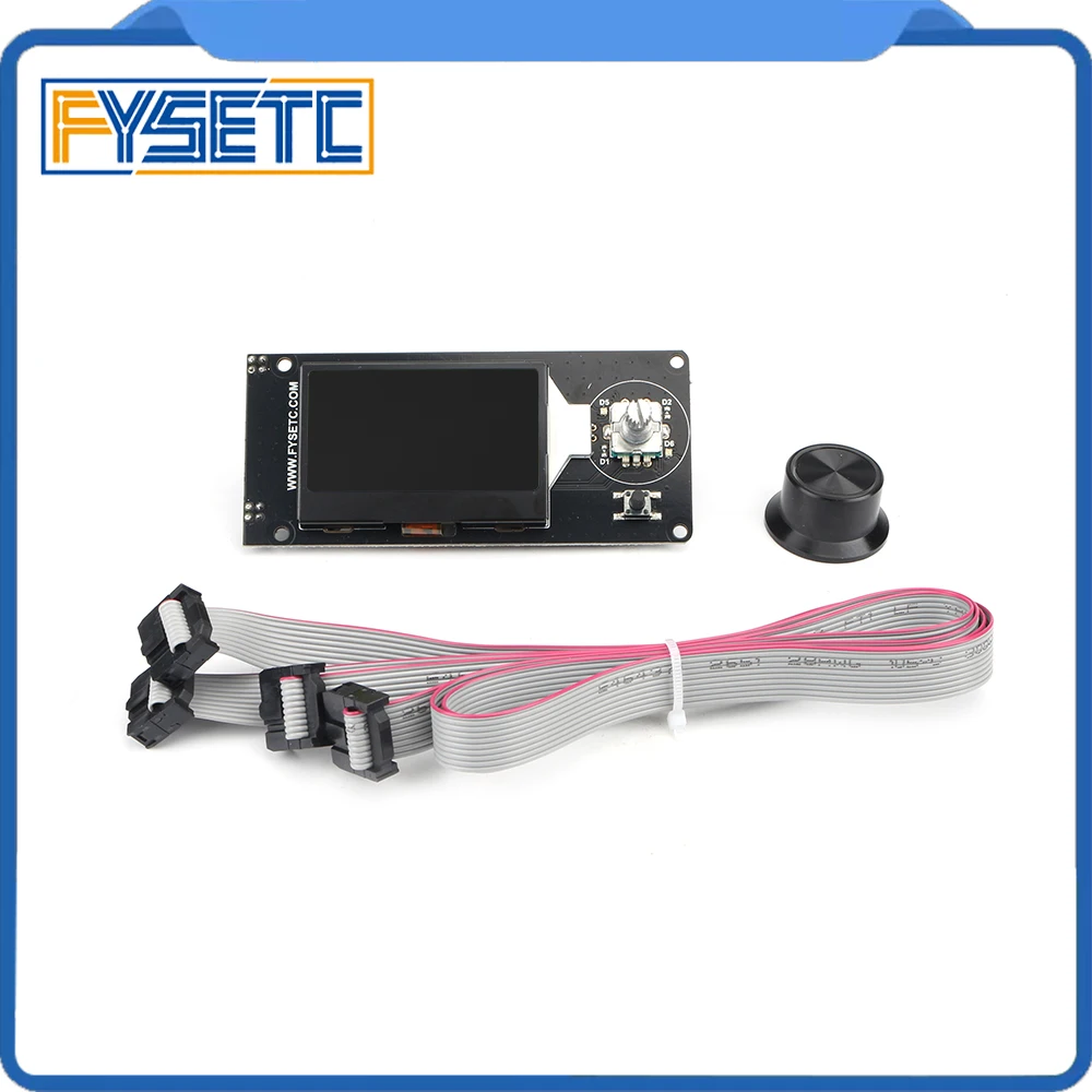 Цена Тип D mini 12864 v1.2 смарт дисплей MINI12864 ЖК экран белый на черном поддерживает Marlin DIY с sd картой аксессуары для 3d принтера