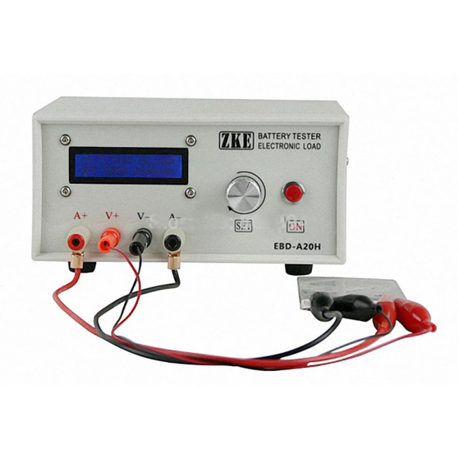 

EBD A20H Battery Capacity Tester DC 0-30V Electronic Load Power Supply Adapter Test Equipment Discharger 20A