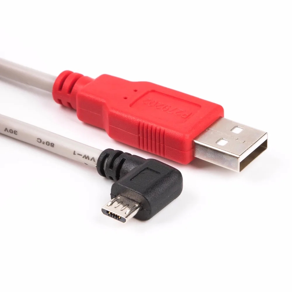 Sinforcon l-образный кабель Micro USB к кабель micro usb