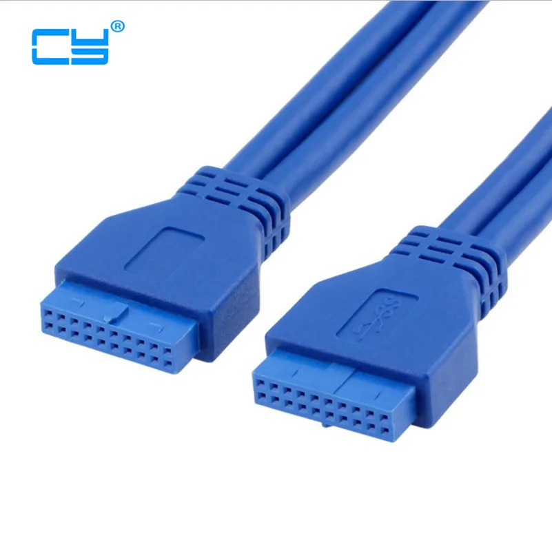 Материнская плата USB 3 0 20pin гнездовой разъем к 50 см Удлинительный кабель см|usb 3.0