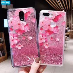 Чехол для OPPO A7 F5 F3 F9 F11 Pro A59 F1S A77 A83 A73 A57 A53 A3 A5 A3S R9 R11 динамическая жидкость с сияющими блестками песок мягкий ТПУ чехол с мультипликационным