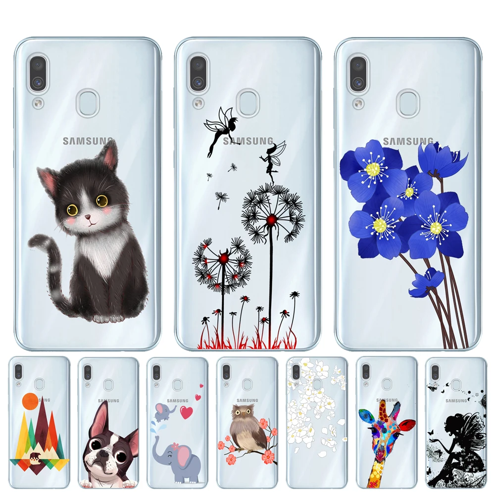

For Samsung Galaxy A30 A305 Case Silicone TPU Soft Phone Case For Samsung Galaxy A50 A505 Samsung A10 A20 A40 A70 2019 New Cover
