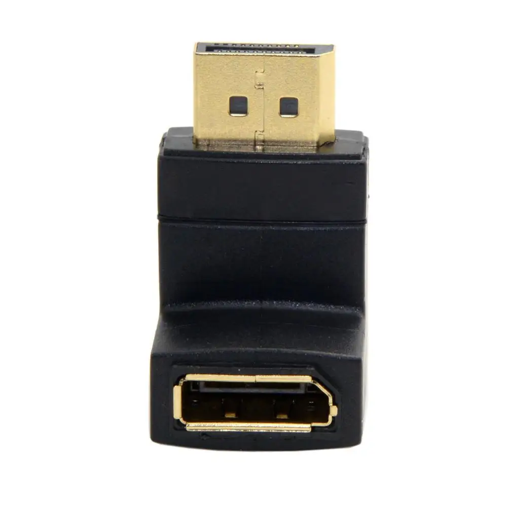 Кабель с наклонным углом 90 градусов DisplayPort Male to Female Extension Adapter|displayport female|displayport