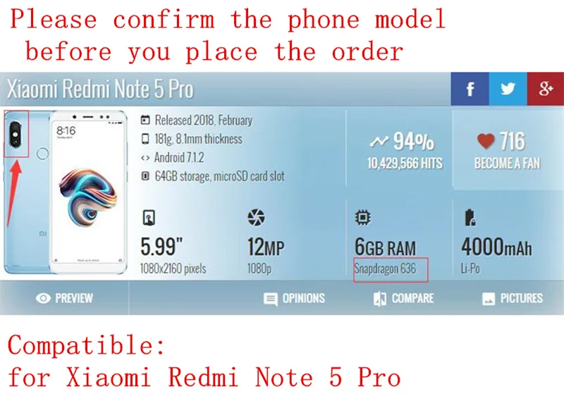 CAPAS бренд для Xiaomi Redmi Note 5 Pro Закаленное стекло протектор экрана почти полное покрытие защитная пленка Взрывная Защита ЖК экрана