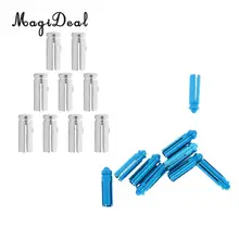 MagiDeal 18 шт Универсальный Анодированный Алюминиевый Дартс защита оперения протекторы аксессуар