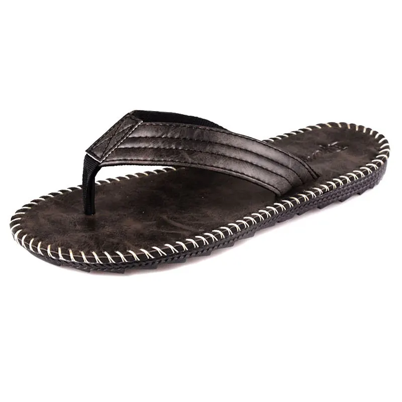Ehrlichkeit Ipomoea Neue 2019 Sommer Männer Flip-flops Strand Sandalen Anti-slip Zapatos Hombre Slip Auf Hausschuhe Männlichen Casual Schuhe Drop Verschiffen Flip-flops Herrenschuhe