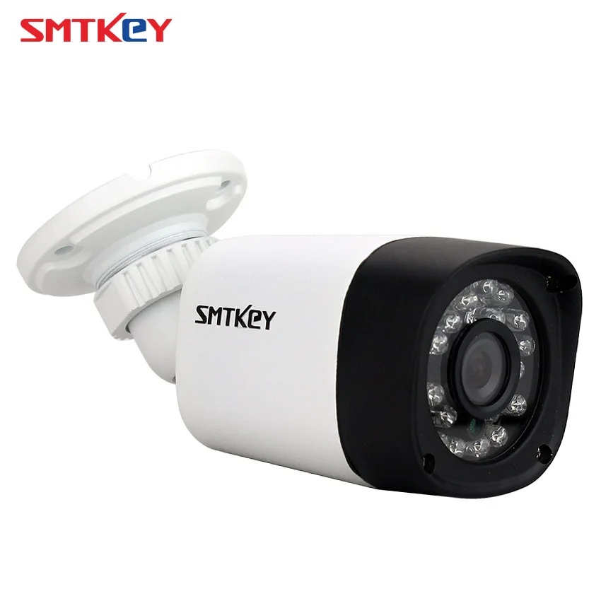 

SMTKEY 800TVL 1000TVL 1200TVL Analog Camera Home Security Surveillance CCTV System Outdoor Waterproof 24 Led Cam