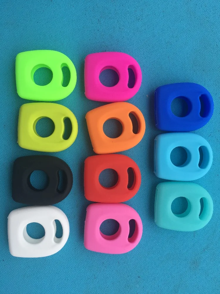 Silicone Transponder key case cover key case car key shell remote control case cover Soft For VW Polo Golf For SEAT Ibiza Leon SKODA Octavia Accessories Shell Auto 1Pc
