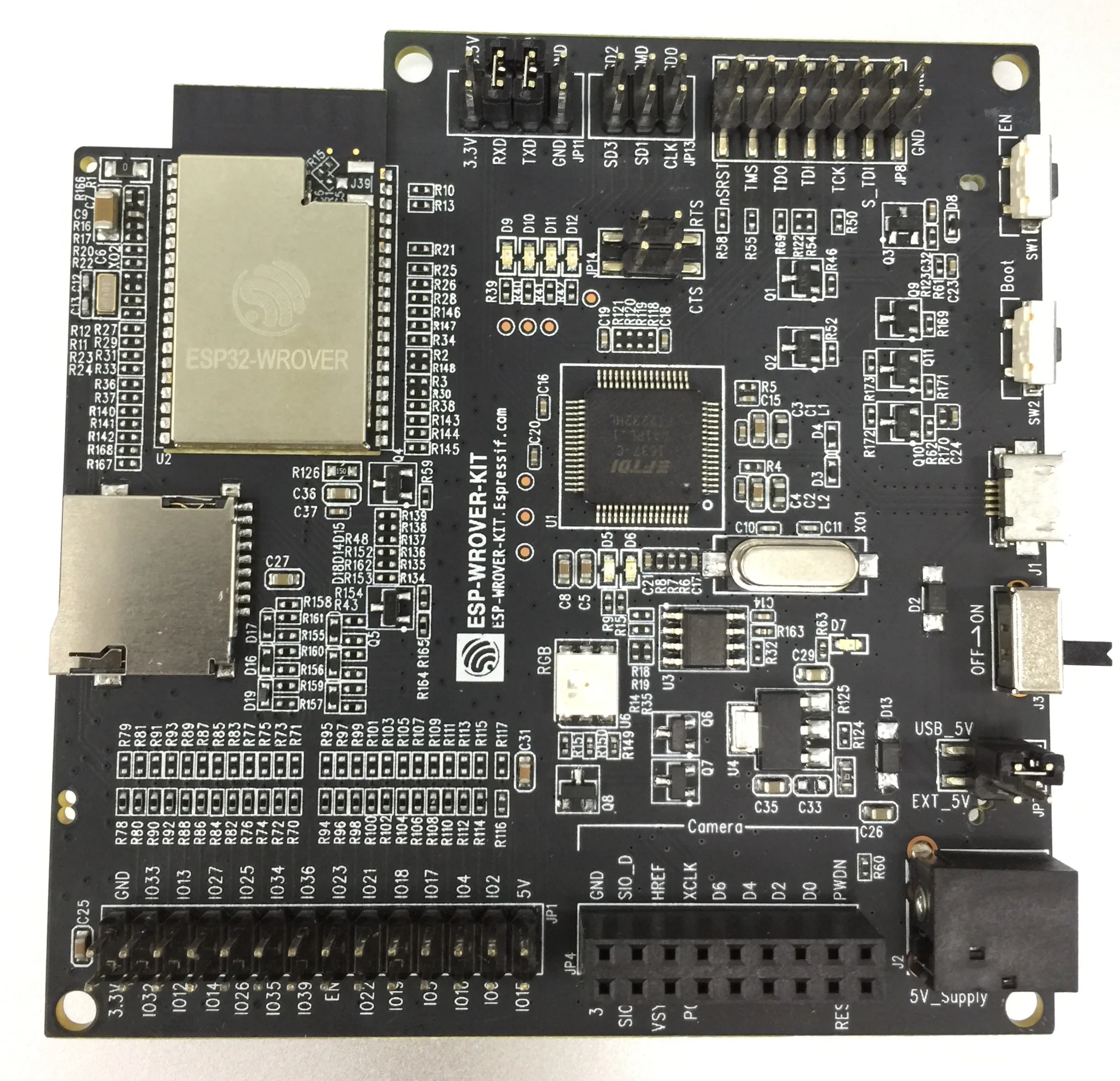 

ESP32 WROVER KIT development of WROVER module