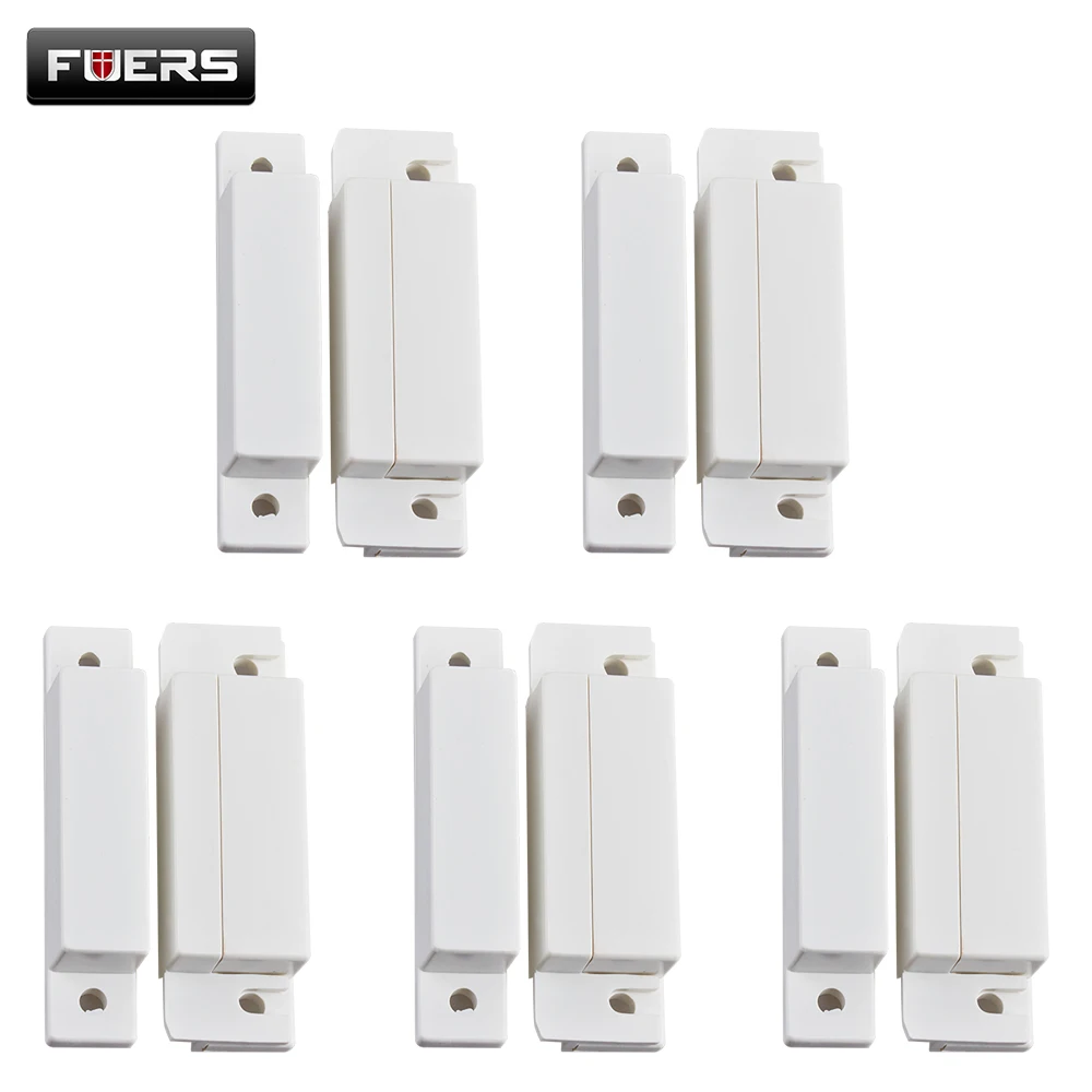 Fuers 5pcs/lot Wired Door Window Sensor Switch Wired Door
